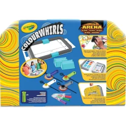 Crayola - Colourwhirls Arena de Combate + 4 Pinta Peonzas