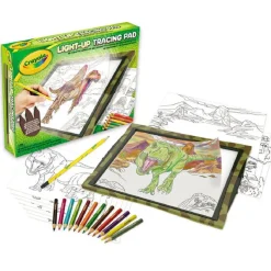 Crayola - Pizarra luminosa maxi dinosaurios