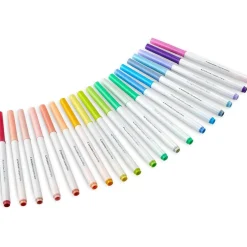 Crayola - Rotuladores Super Tips Lavables Colores Pastel, Pack de 20 ㅤ