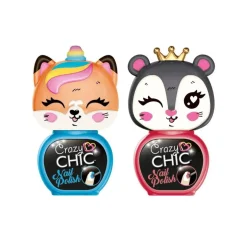 Crazy Chic - Pack 2 Esmaltes de Uñas Animales (varios modelos)