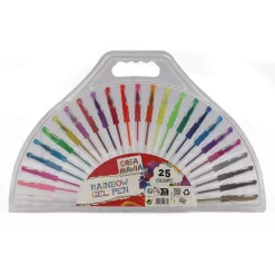 Creamania - Bolígrafos de gel arcoíris