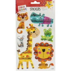 Creamania - Pegatinas Animales ojos divertidos (varios modelos)