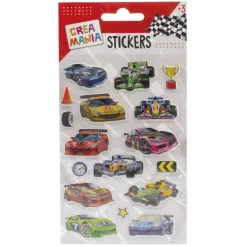 Creamania - Pegatinas Coches de carreras (varios modelos)