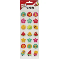 Creamania - Pegatinas Comidas/Frutas (varios modelos)