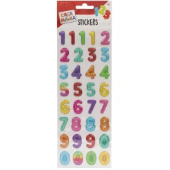 Creamania - Pegatinas con relieve - Números