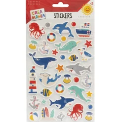 Creamania - Pegatinas EVA Bosque/Mar (varios modelos)