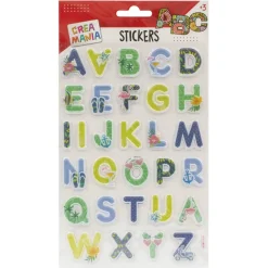 Creamania - Pegatinas Letras con relieve (varios modelos)