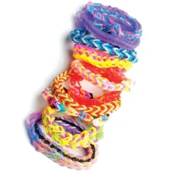 Creamania - Pulseras con gomas de colores