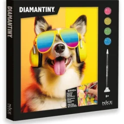 Cuadro hilograma multicolor 30 x 30 cm - (Varios modelos)