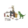 Dino Valley - Fortaleza con torre y tiranosaurio