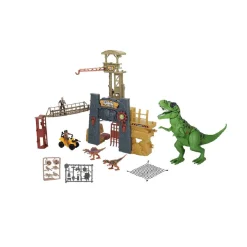 Dino Valley - Fortaleza con torre y tiranosaurio