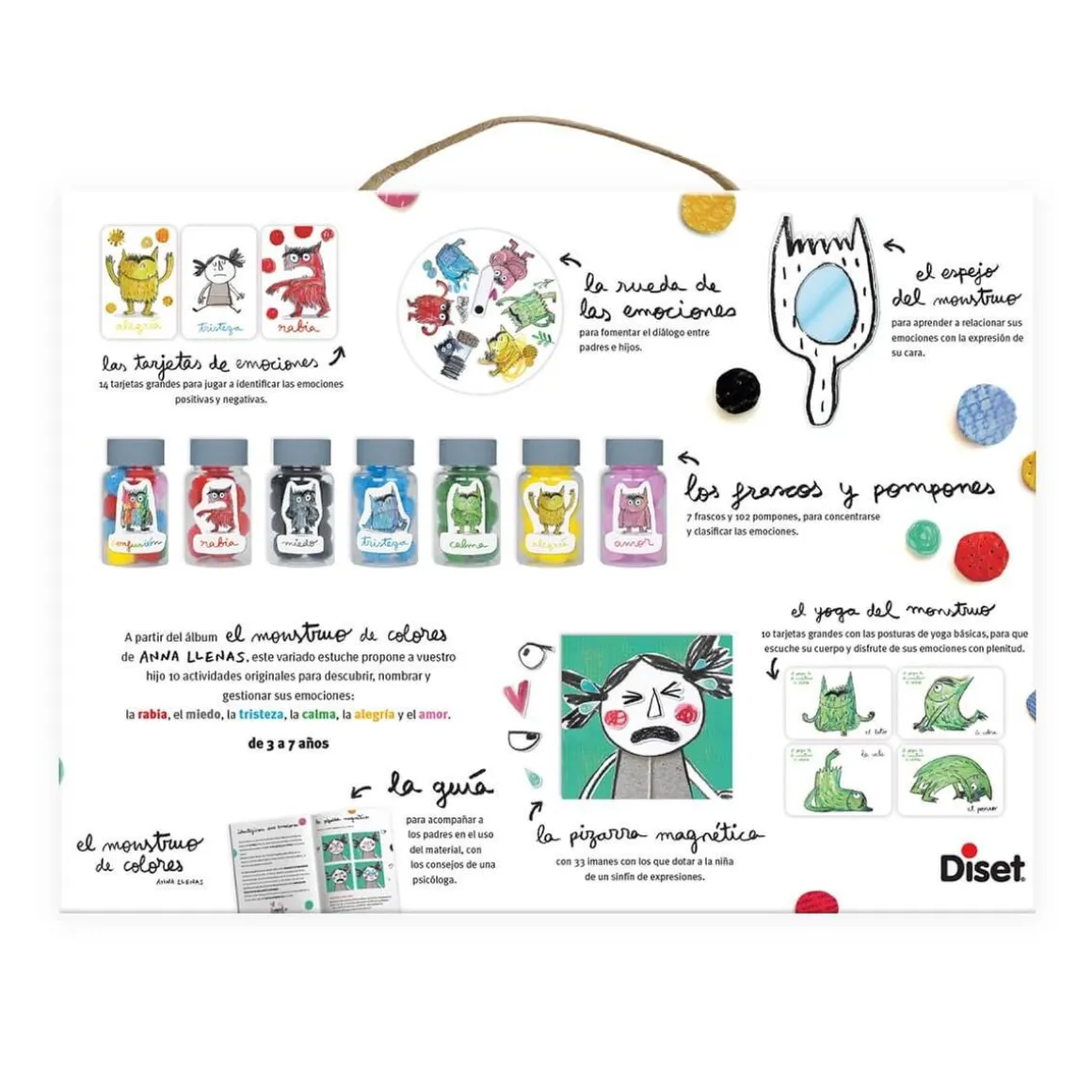 Diset - Yo descubro las emociones - Juego de mesa