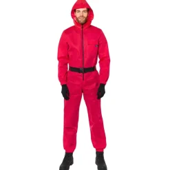 Disfraz adulto de Guardián de "El Juego del Calamar" - Talla L