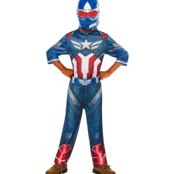 Disfraz Capitán América Talla M (7-8 años / 122-128 cm)