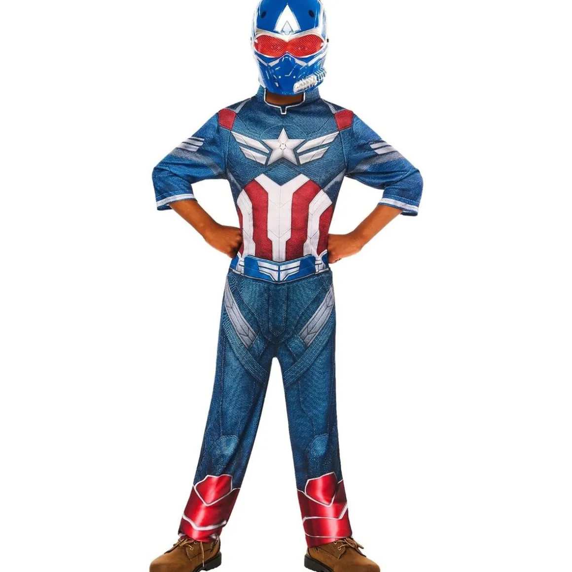 Disfraz Capitán América Talla L (9-10 años / 134-140cm)