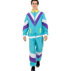 Disfraz chándal de los Años 80 para adulto M-L