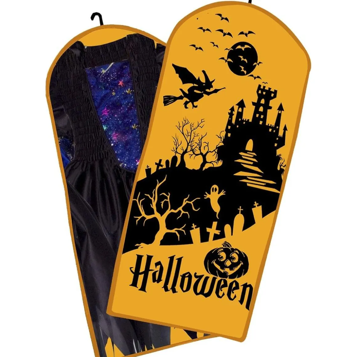 Disfraz color negro y azul ㅤ