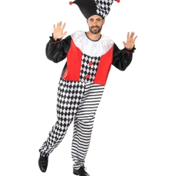 Disfraz de arlequín para hombre XXL