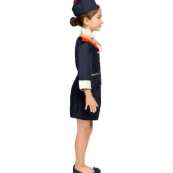 Disfraz de azafata de vuelo para niña 10-12 años