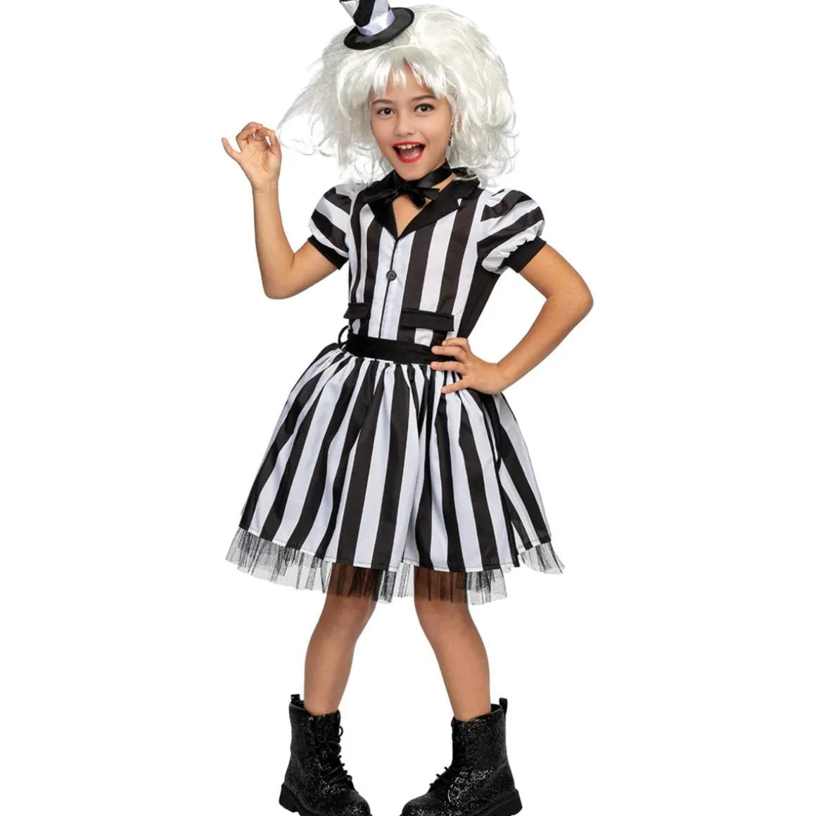 Disfraz de Beetlejuice niña 10-12 años