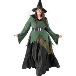 Disfraz de bruja deluxe mujer M