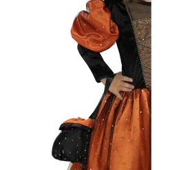 Disfraz de bruja premium niña 5-6 años