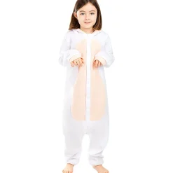 Disfraz de conejo onesie para niños 10-12 años
