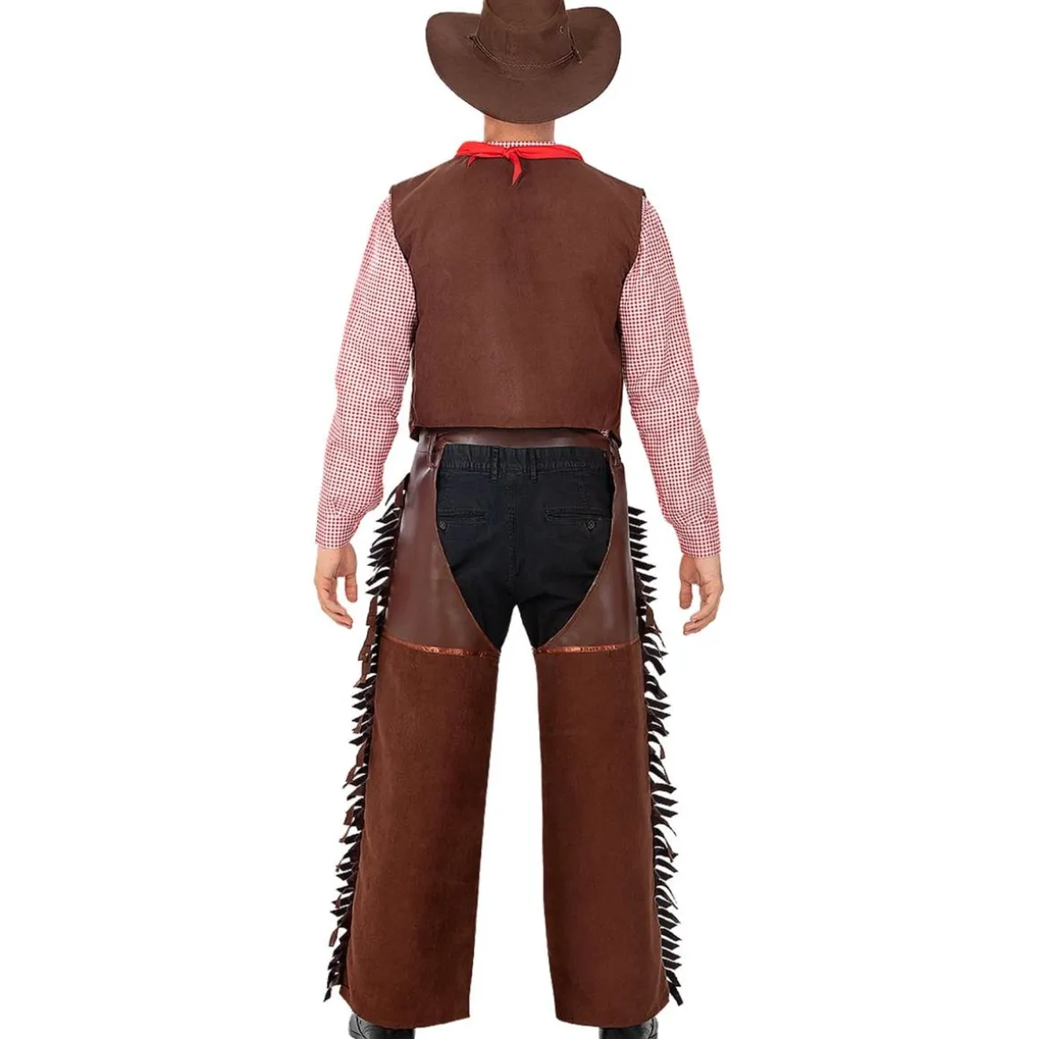 Disfraz de cowboy pistolero hombre M-L