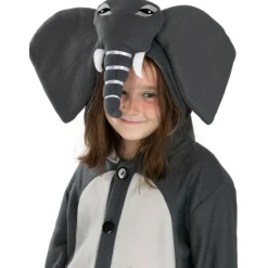 Disfraz de elefante onesie para niños 5-6 años