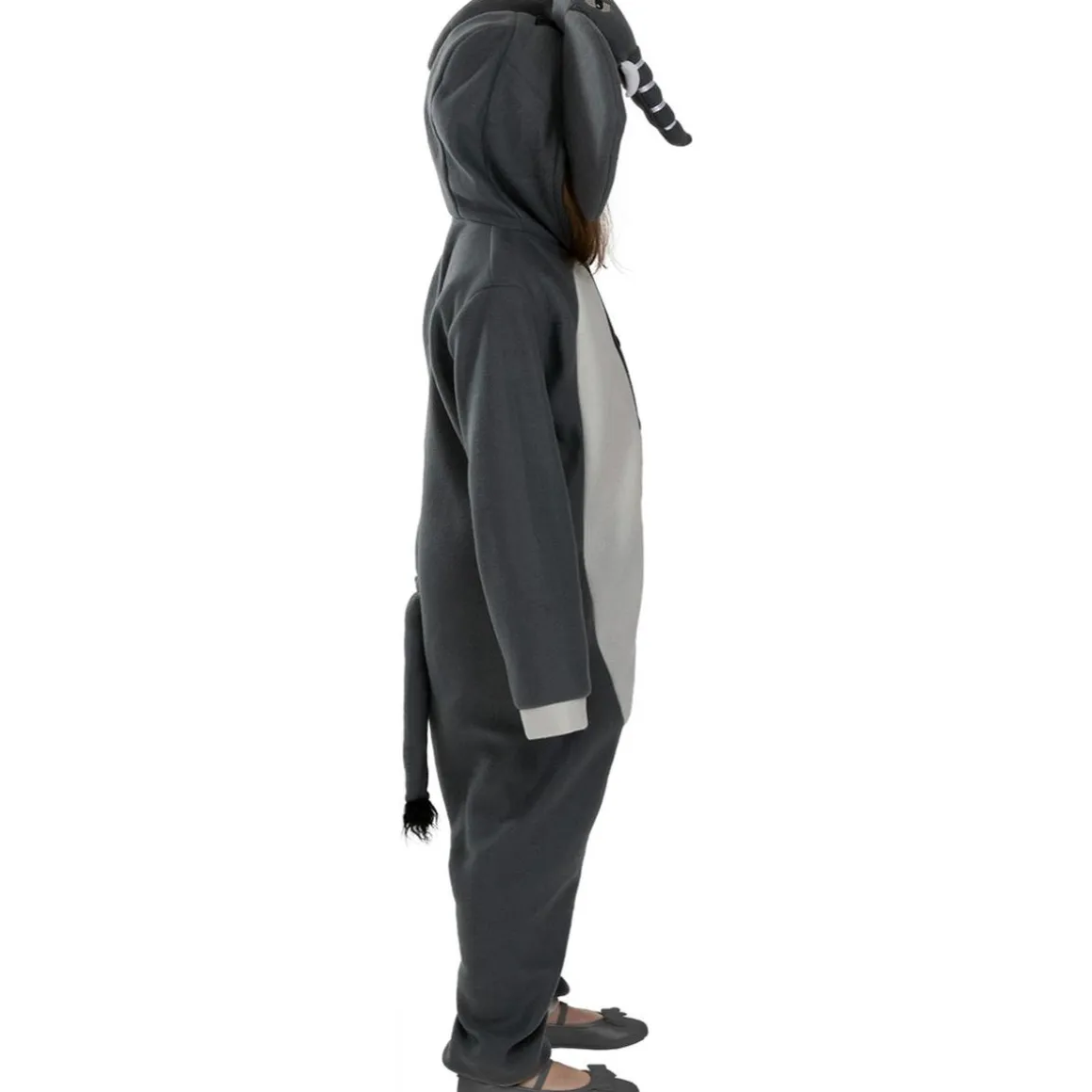 Disfraz de elefante onesie para niños 10-12 años