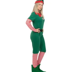 Disfraz de elfa navideña mujer XXL