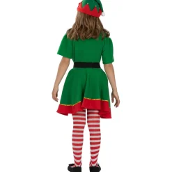 Disfraz de elfa navideña niña 3-4 años