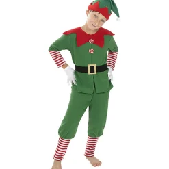 Disfraz de elfo navideño niño 7-9 años