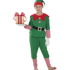 Disfraz de elfo navideño niño 7-9 años