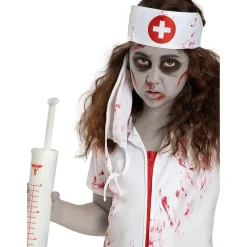 Disfraz de enfermera zombie niña 3-4 años