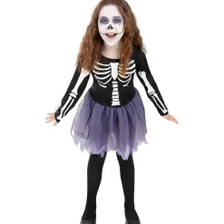 Disfraz de esqueleto niña 3-4 años