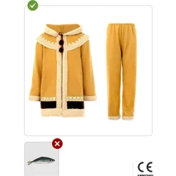 Disfraz de esquimal para niño 5-6 años