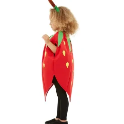 Disfraz de fresa para niños 5-8 años