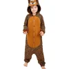 Disfraz de leopardo onesie para niños 10-12 años