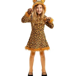 Disfraz de leopardo para niña 7-9 años