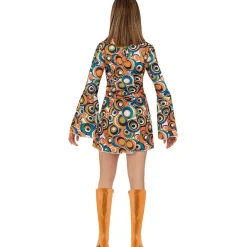 Disfraz de los Años 70 casual para mujer M-L