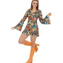 Disfraz de los Años 70 casual para mujer S-M