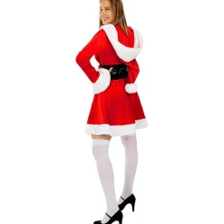 Disfraz de Mamá Noel Deluxe mujer S