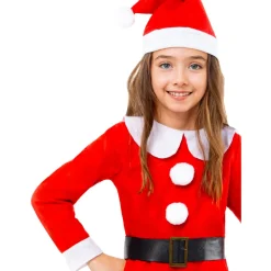 Disfraz de Mamá Noel niña 7-9 años
