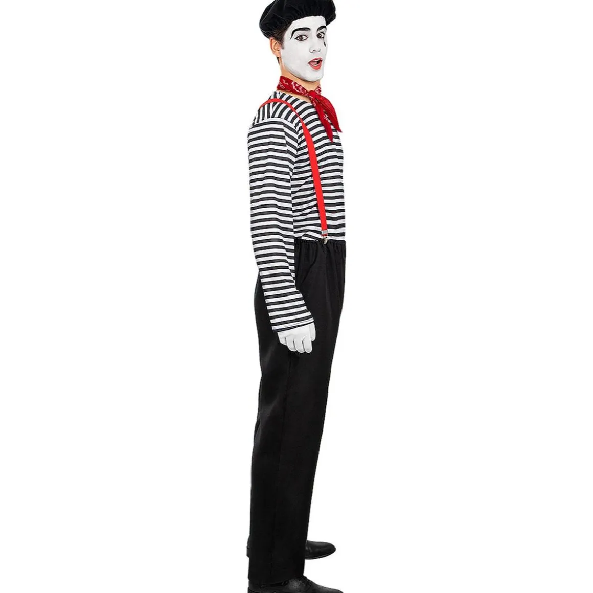 Disfraz de mimo para hombre L-XL