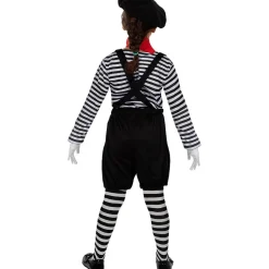 Disfraz de mimo para niña 10-12 años