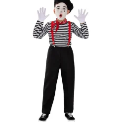 Disfraz de mimo para niño 10-12 años