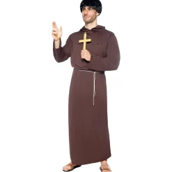 Disfraz de monje para adulto XXL