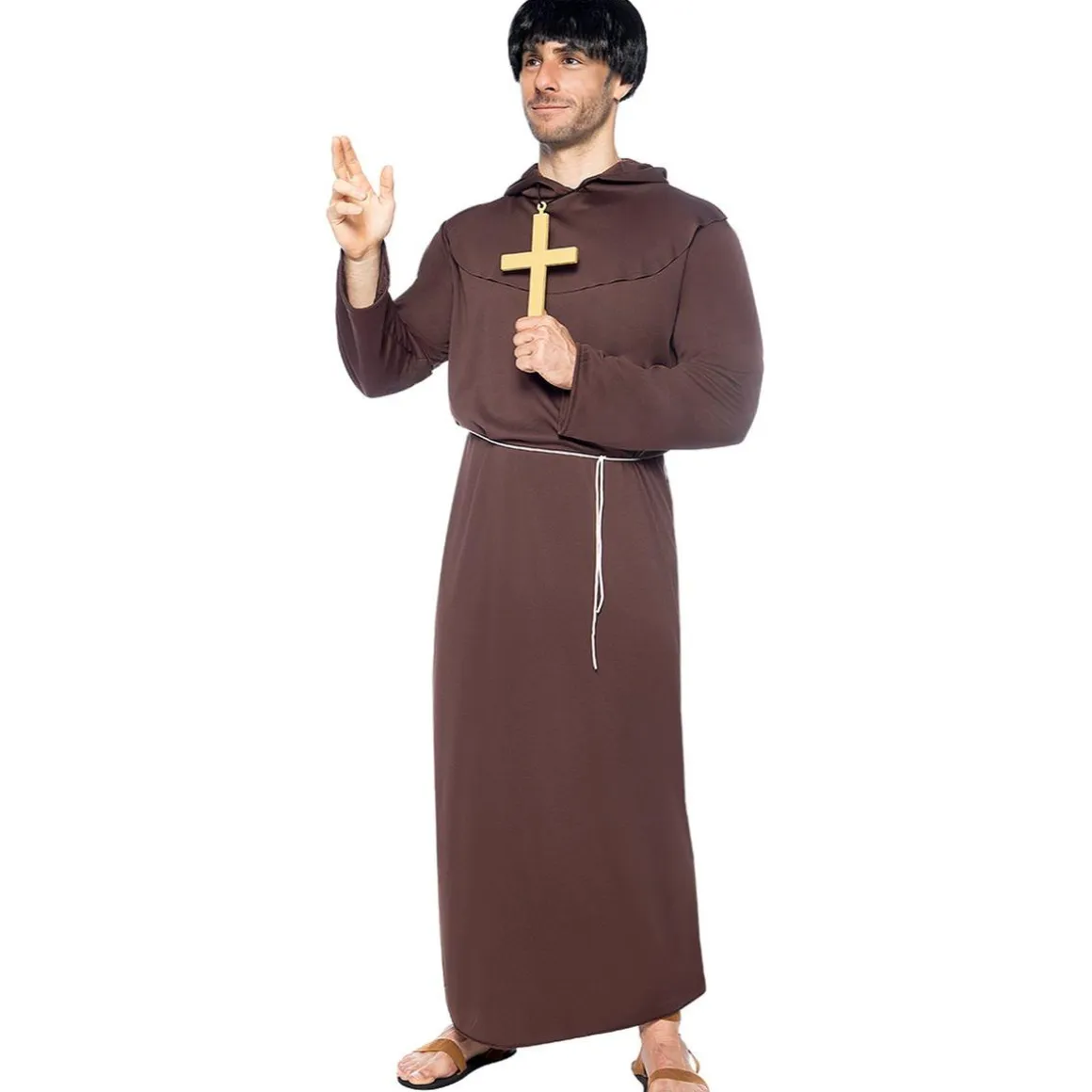 Disfraz de monje para adulto L-XL