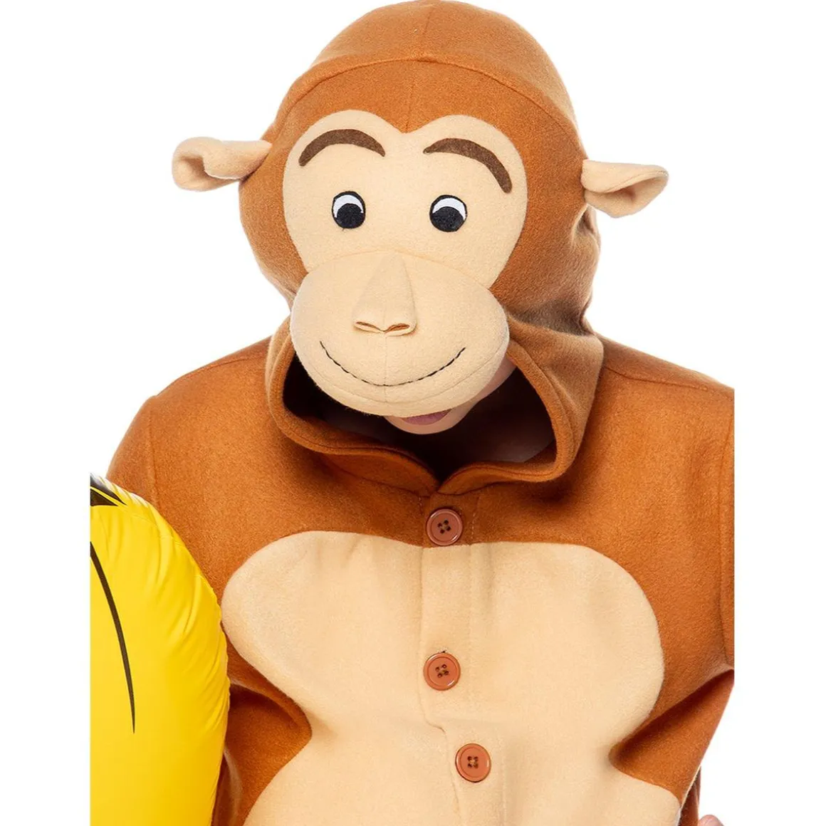 Disfraz de mono onesie para niños 7-9 años